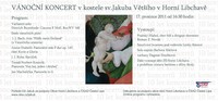 Pozvnka na vnon koncert, kliknout pro zvten