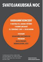 Pozvánka na koncert v červnci 2015