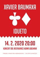 Pozvánka na koncert Xaviera Baumaxi s albem Irdueto